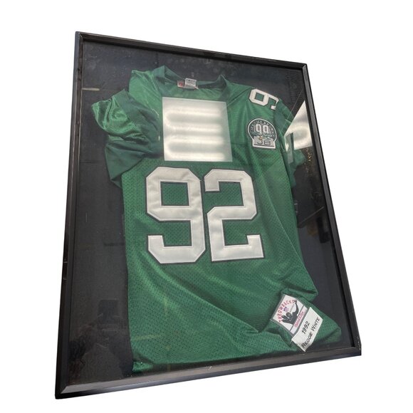 Mitchell Ness Throwback Authentic VTG 1992 Reggie White Throwback Jersey Framed - Picture 15 of 15